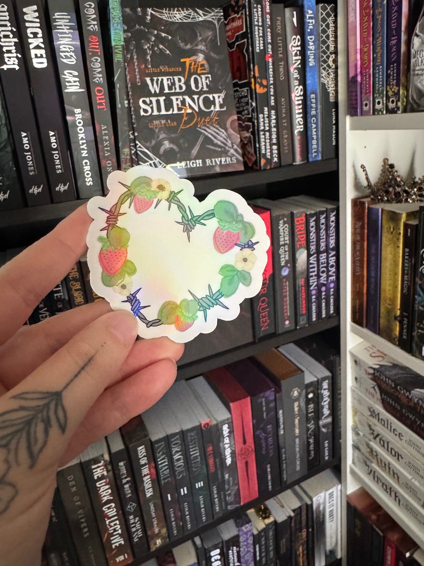 Bookish Cozy Metal Sticker Pack