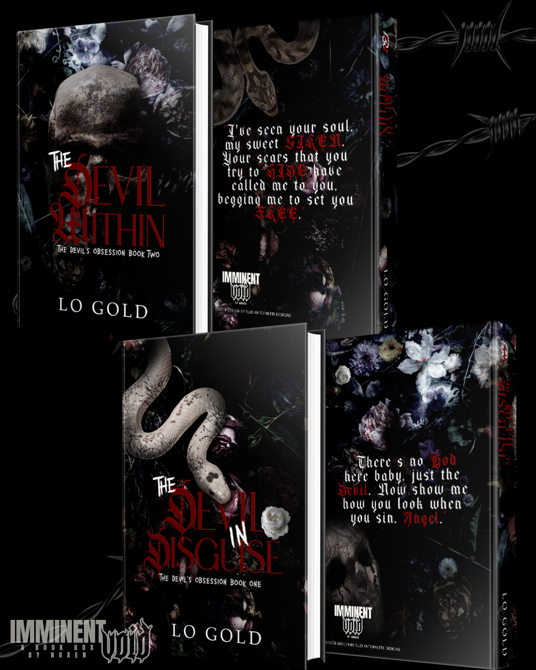 OVERSTOCK The Devils Obsession (Books 1 & 2)