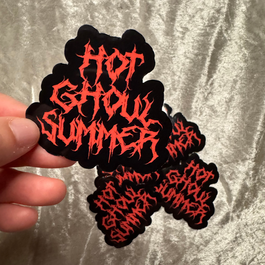 Hot Ghoul Summer sticker