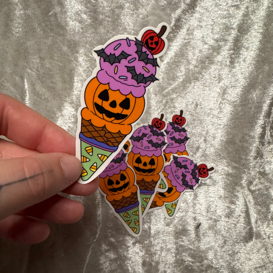 U Scream 4 I Scream sticker