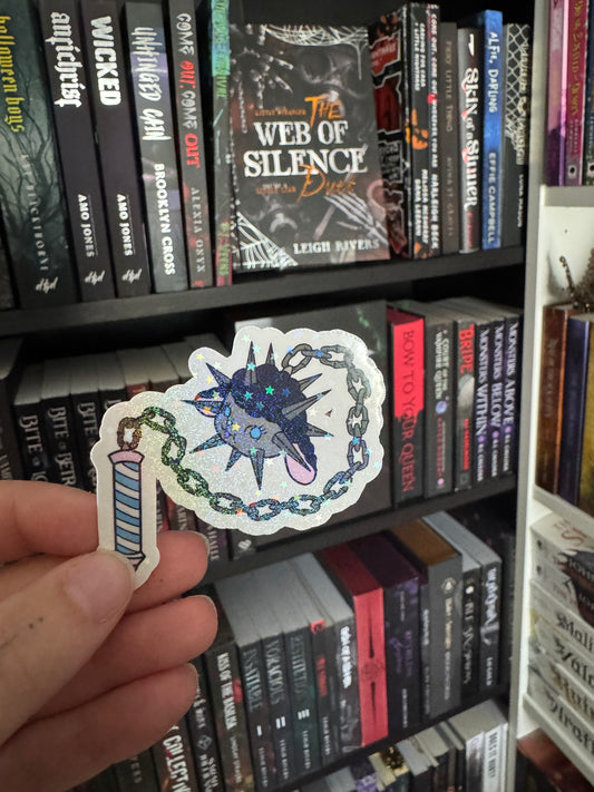 Bookish Cozy Metal Sticker Pack